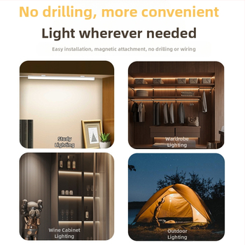 Настолна лампа за учене с USB захранване, бутонен превключвател, корпус от PC, регулируема яркост, модерен минималистичен стил