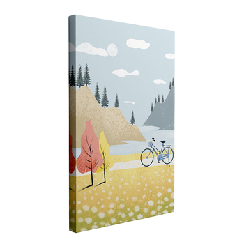 Καμβάς πίνακας τοίχου από το Painting Fort; Τοπία και κινούμενα σχέδια εικονογράφηση; Στήριξη: χωρίς πλαίσιο, κρεμάσιμο ή με πλαίσιο; Βασικό υλικό: καμβάς; Διαδικασία βαφής με ψεκασμό