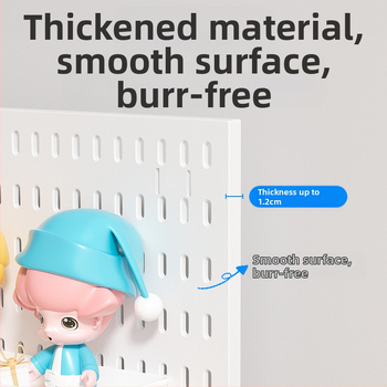 Πίνακας οπών τοίχου με γάντζους – χωρίς διάτρηση, 1 επίπεδο, πολυχρηστική αποθήκευση, συσκευασία 20 τεμάχια