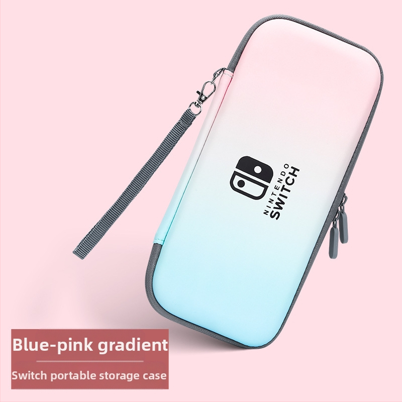 Θήκη αποθήκευσης για Nintendo Switch OLED με σκληρό περίβλημα, EVA+PU υλικό, ραφή, σχέδιο καρτούν με gradient, συμβατή με Switch OLED