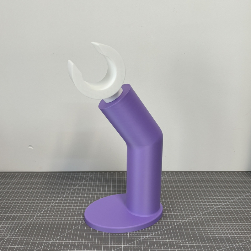 Βάση ακουστικών συμβατή με LEGO-style headset, πίσω τοποθέτηση, βύσμα L-σχήματος, ασύρματα ακουστικά, απλό ράφι γραφείου