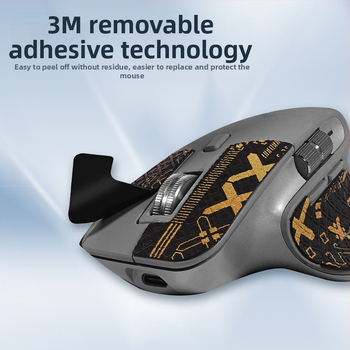 MX Master3s подложка за мишка – антиплъзгаща се, абсорбираща пот, износоустойчива, корозионоустойчива (Съвместим с Logitech MX Master3s)