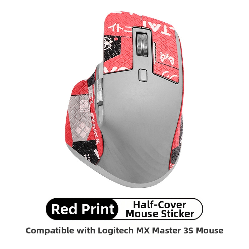 MX Master3s подложка за мишка – антиплъзгаща се, абсорбираща пот, износоустойчива, корозионоустойчива (Съвместим с Logitech MX Master3s)