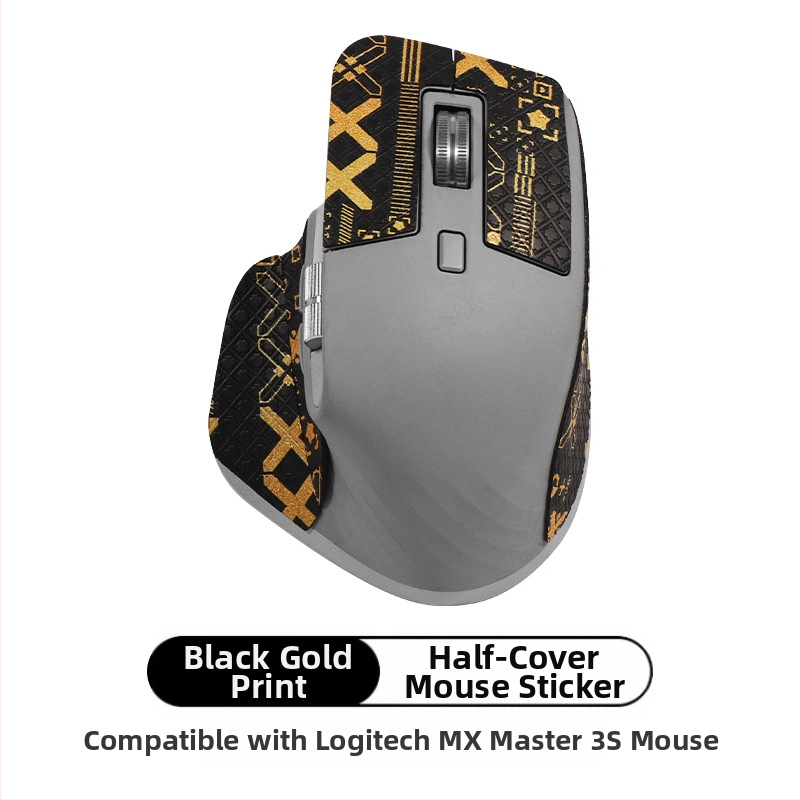 MX Master3s подложка за мишка – антиплъзгаща се, абсорбираща пот, износоустойчива, корозионоустойчива (Съвместим с Logitech MX Master3s)