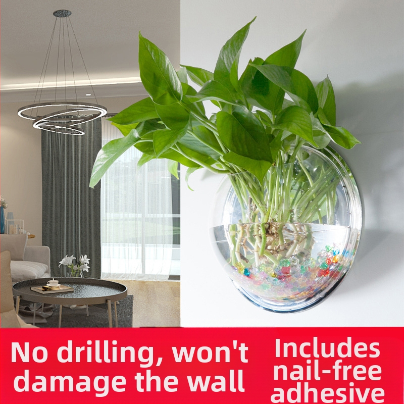 Vaza za zid – plastična, zidna montaža, pastoralni stil, marka Li Jiacheng