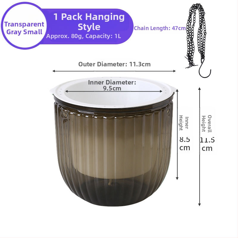 Meixuan lillepott, resiin, rippuv tüüp, injektsioonvormimine