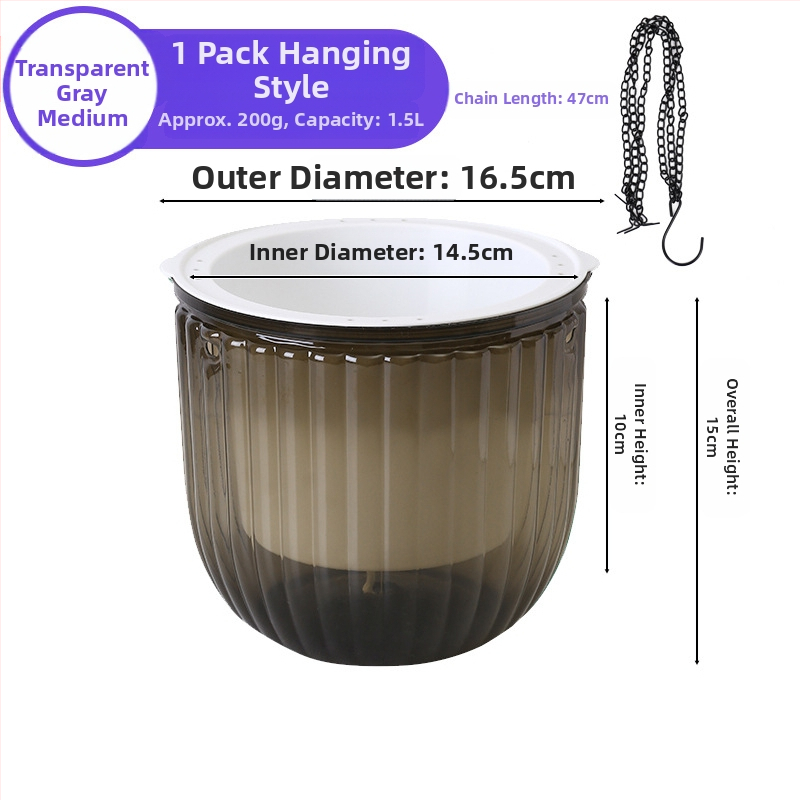 Meixuan lillepott, resiin, rippuv tüüp, injektsioonvormimine