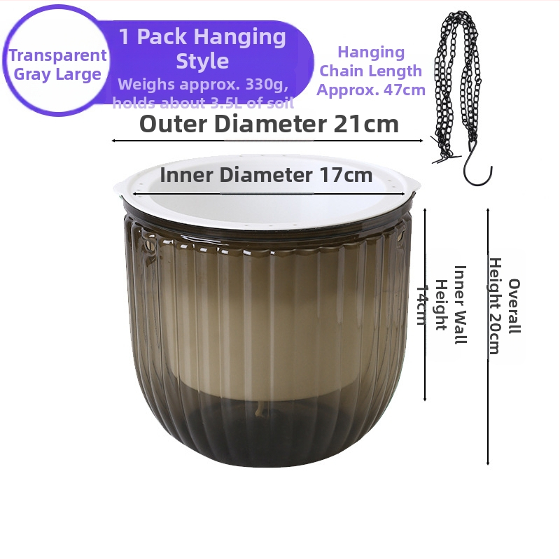 Meixuan lillepott, resiin, rippuv tüüp, injektsioonvormimine