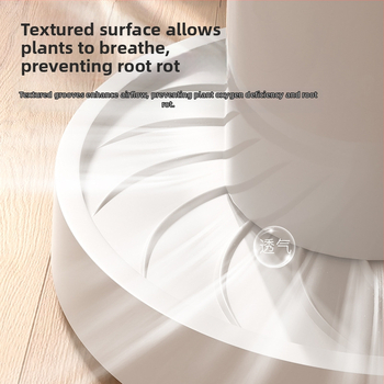 Μετακινούμενη βάση γλαστρών από πλαστικό — απλός φορητός σχεδιασμός, 1 στρώμα, εγκατάσταση σε δάπεδο