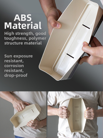 Πλαστική γλάστρα για οικιακή κηπουρική, μινιμαλιστικό στυλ, επιδαπέδια χρήση