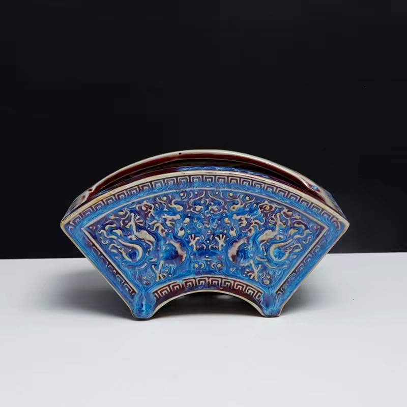 Κεραμική γλάστρα για επιφάνεια εργασίας, συνδυασμένος σχεδιασμός, κατάλληλη για διακόσμηση σπιτιού, οικιακή κηπουρική και κήπο μπαλκονιού.