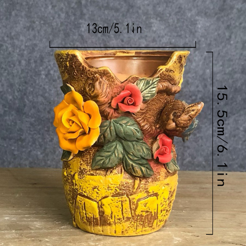 Κεραμική γλάστρα για φυτά, αναπνεύσιμη, ανθεκτική σε παραμορφώσεις και διάβρωση, για τοποθέτηση στο δάπεδο, οικιακή κηπουρική