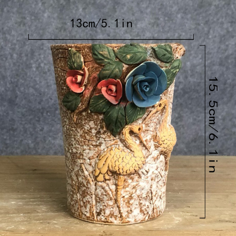 Κεραμική γλάστρα για φυτά, αναπνεύσιμη, ανθεκτική σε παραμορφώσεις και διάβρωση, για τοποθέτηση στο δάπεδο, οικιακή κηπουρική