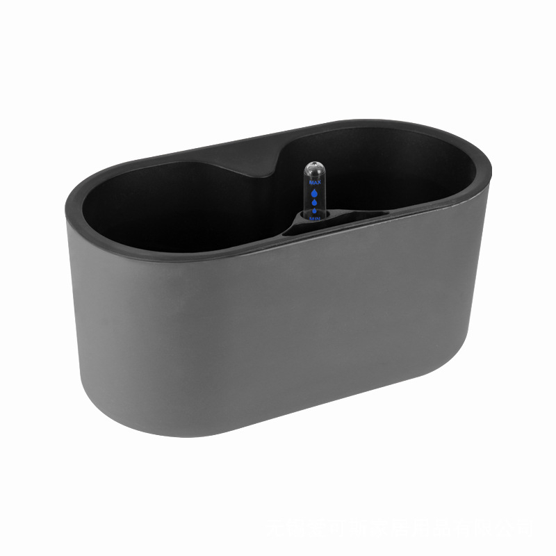 Γλάστρα από πλαστικό, με αυτοποτισμό, εξοικονόμηση νερού, αντοχή στη διάβρωση, διαπνοή; τοίχο ή δάπεδο, σκανδιναβικό στιλ