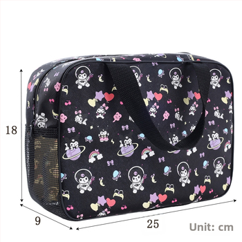 Dianzhi Pai PVC козметична чанта в карикатурен стил за пътуване – съхранение на козметика и хигиенни принадлежности