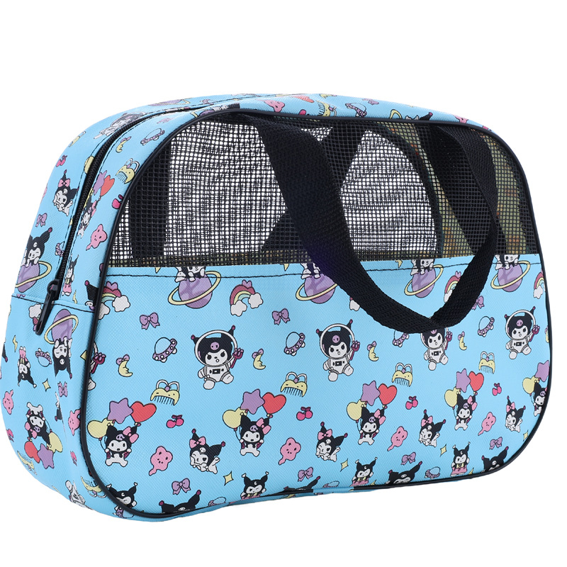 Dianzhi Pai Geantă de toaletă din PVC, stil desen animat – depozitare pentru cosmetice în timpul călătoriilor