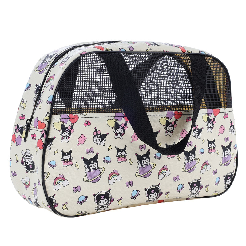 Dianzhi Pai Geantă de toaletă din PVC, stil desen animat – depozitare pentru cosmetice în timpul călătoriilor