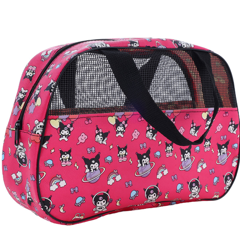 Dianzhi Pai Geantă de toaletă din PVC, stil desen animat – depozitare pentru cosmetice în timpul călătoriilor