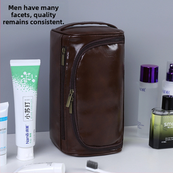 PU кожена чанта за пътуване - козметична, мултифункционална и водоустойчива с голям капацитет