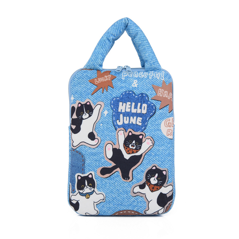 Τσάντα φορητού υπολογιστή – κομψή επαγγελματική τσάντα για Apple φορητούς υπολογιστές και iPad, ύφασμα από βαμβάκι και λινό, επένδυση νάιλον, αναπνέουσα, υπερ-ελαφριά, ανθεκτική στους κραδασμούς