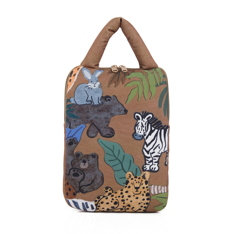 Τσάντα φορητού υπολογιστή – κομψή επαγγελματική τσάντα για Apple φορητούς υπολογιστές και iPad, ύφασμα από βαμβάκι και λινό, επένδυση νάιλον, αναπνέουσα, υπερ-ελαφριά, ανθεκτική στους κραδασμούς