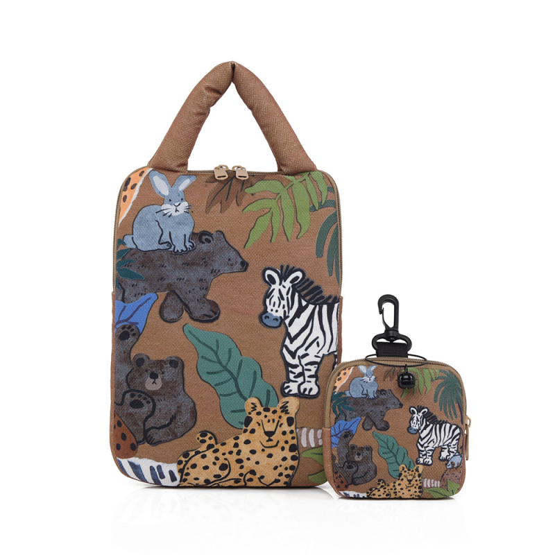 Τσάντα φορητού υπολογιστή – κομψή επαγγελματική τσάντα για Apple φορητούς υπολογιστές και iPad, ύφασμα από βαμβάκι και λινό, επένδυση νάιλον, αναπνέουσα, υπερ-ελαφριά, ανθεκτική στους κραδασμούς