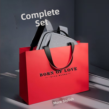 Σετ δώρων με σακίδιο - μοντέρνο και απλό εταιρικό δώρο για το προσωπικό και τους συναδέλφους