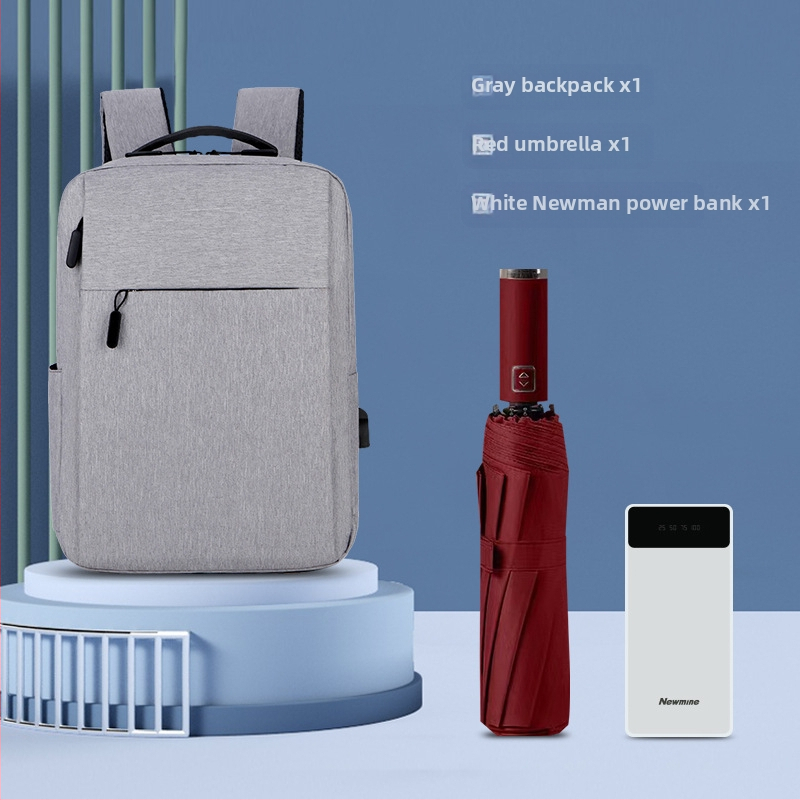 Σετ δώρων με σακίδιο - μοντέρνο και απλό εταιρικό δώρο για το προσωπικό και τους συναδέλφους