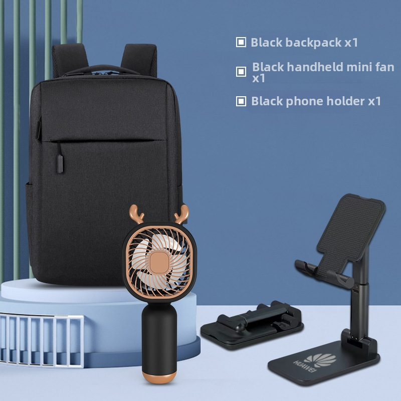 Σετ δώρων με σακίδιο - μοντέρνο και απλό εταιρικό δώρο για το προσωπικό και τους συναδέλφους