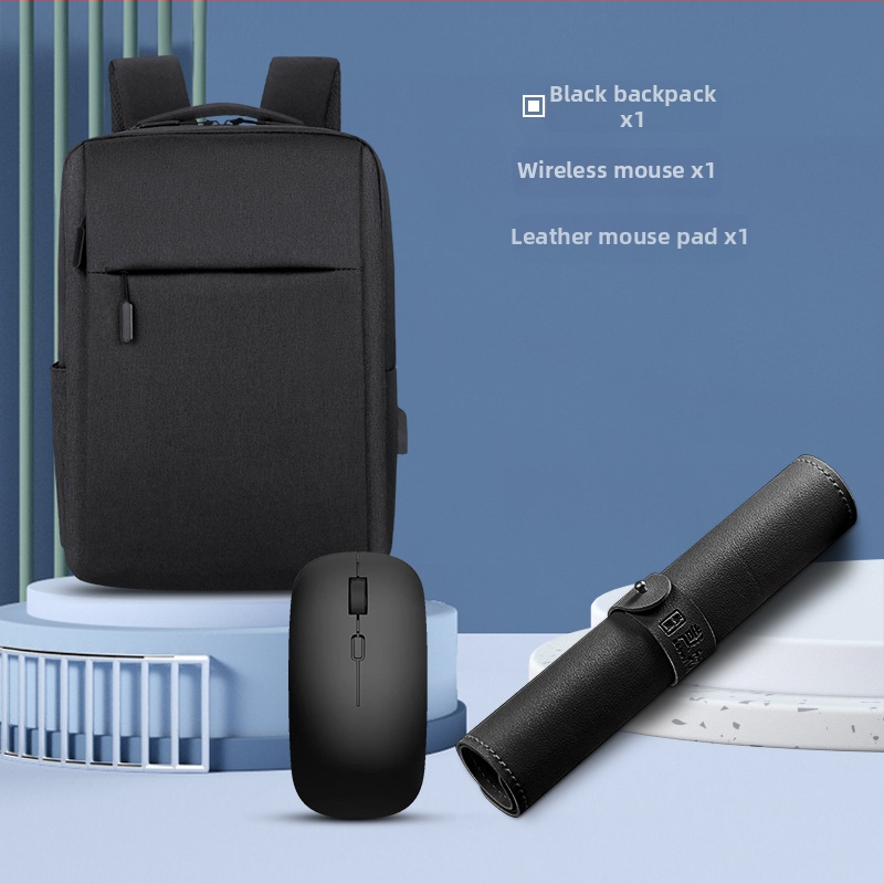 Σετ δώρων με σακίδιο - μοντέρνο και απλό εταιρικό δώρο για το προσωπικό και τους συναδέλφους