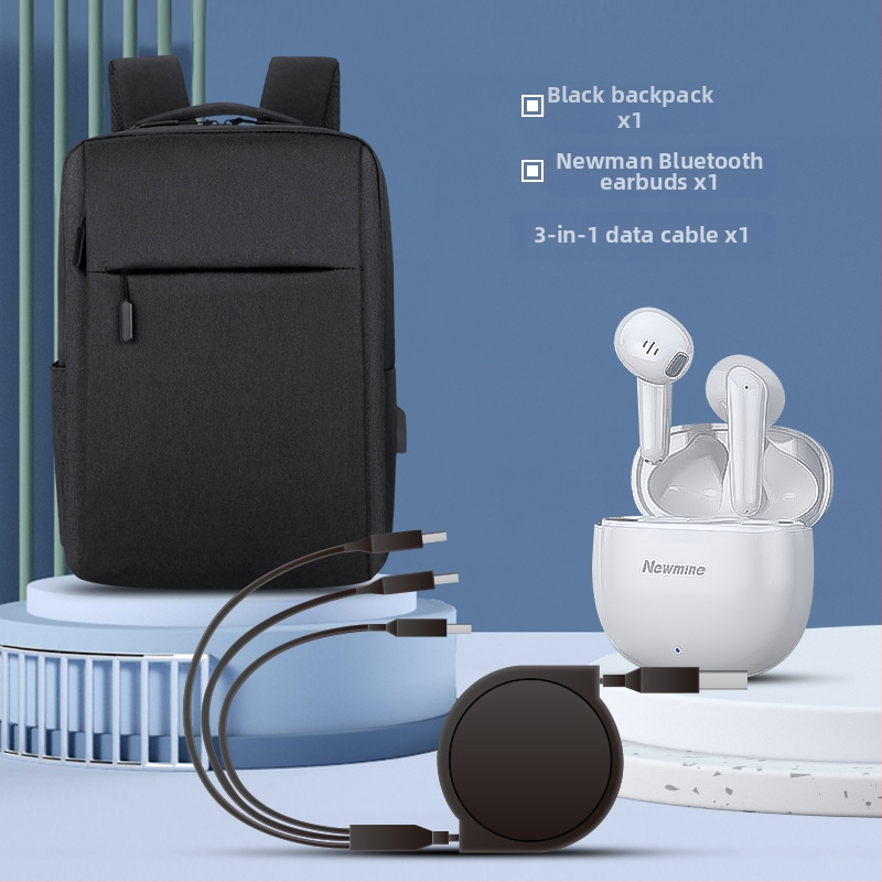 Σετ δώρων με σακίδιο - μοντέρνο και απλό εταιρικό δώρο για το προσωπικό και τους συναδέλφους