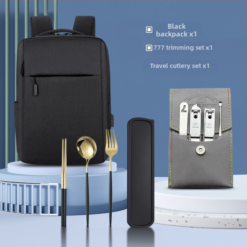 Σετ δώρων με σακίδιο - μοντέρνο και απλό εταιρικό δώρο για το προσωπικό και τους συναδέλφους