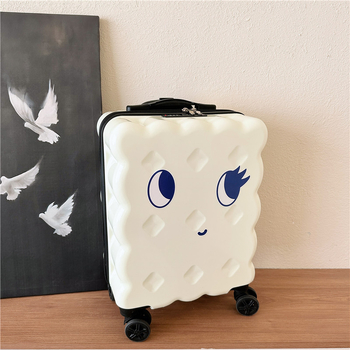 Αποσκευή από πολυεστέρα για αναψυχή ταξιδιών με ενσωματωμένη θήκη τηλεφώνου — ουδέτερος σχεδιασμός