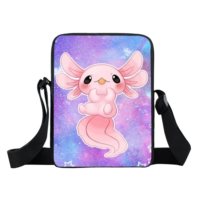 Sportska torba preko ramena – Unisex, Anime uzorak, Poliester, Ljeto 2024, Za vanjske sportove