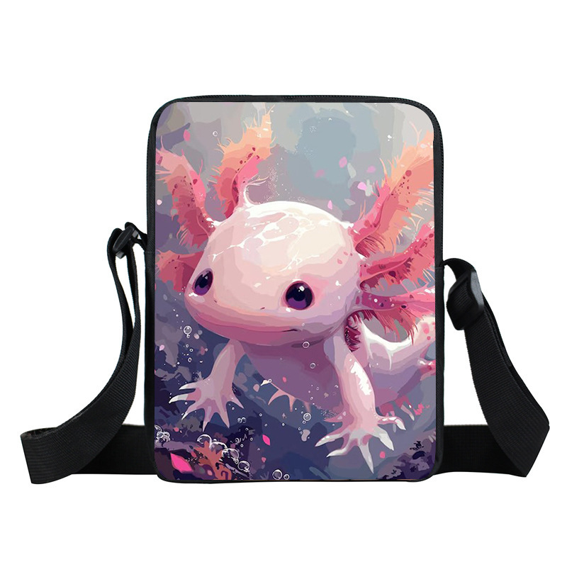 Αθλητική τσάντα με ιμάντα για τον ώμο - Unisex, Ανιμέ μοτίβο, Πολυεστέρας, Καλοκαίρι 2024, Για υπαίθριες αθλητικές δραστηριότητες