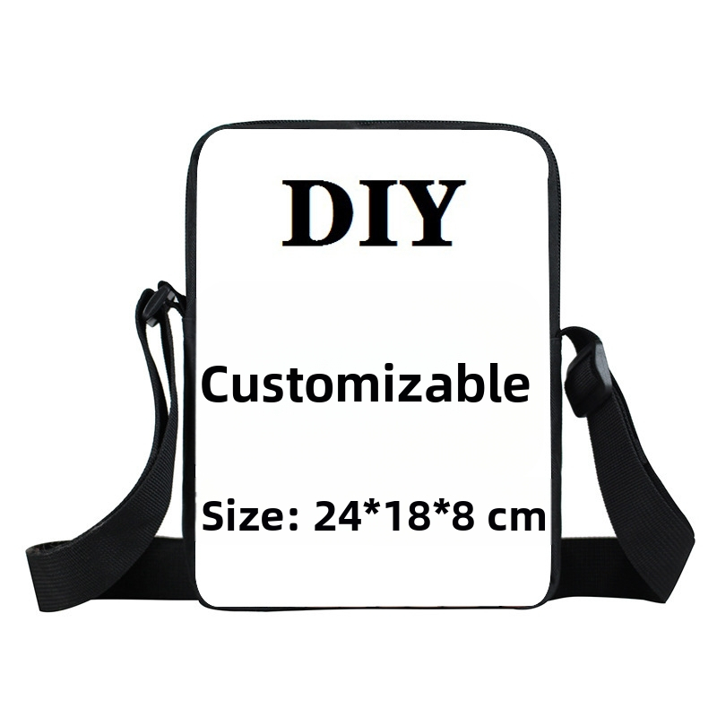 Αθλητική τσάντα με ιμάντα για τον ώμο - Unisex, Ανιμέ μοτίβο, Πολυεστέρας, Καλοκαίρι 2024, Για υπαίθριες αθλητικές δραστηριότητες