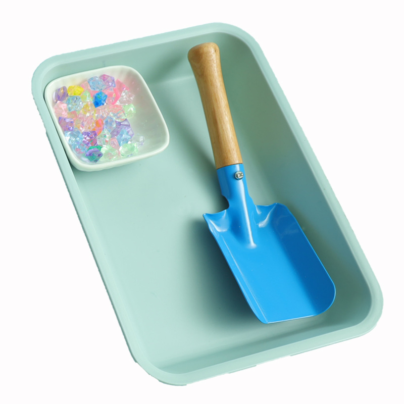 Montessori Lopățică de Mână — Jucărie metalică pentru copii 3–6 ani, dezvoltare coordonare mână-ochi și abilități motorii fine