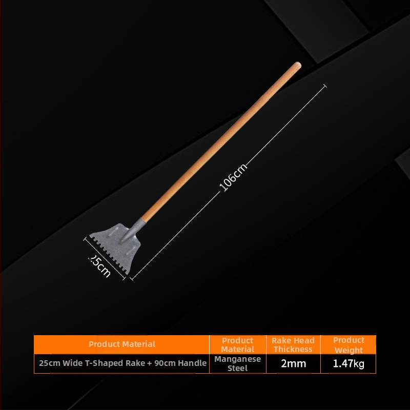 Οδοντωτό φτυάρι για πάγο, Yinghui, μοντέλο T-toothed shovel