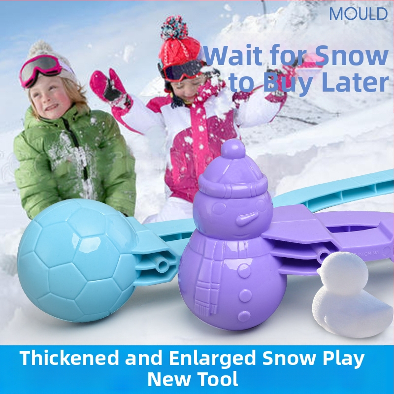 Пластмасов клип за снежни топки за деца, външна игра, подходящ за възраст 7–14 години, 3C сертифициран