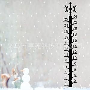 Μετρητής χιονιού – μεταλλική γεωμετρική διακόσμηση εξωτερικού χώρου (Υλικό: Σίδηρος; Κατηγορία: Γεωμετρία; Εφαρμογή: Γενική; Τύπος υλικού: Μέταλλο)