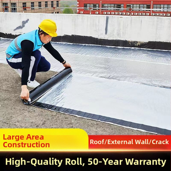 SBS αυτοκόλλητο ρολό υλικό για επισκευή διαρροών – παχύ φελτ ύφασμα, ταινία για ασφάλτινο στέγασμα, PE υλικό, αδιάβροχο, ανθεκτικό στην υγρασία