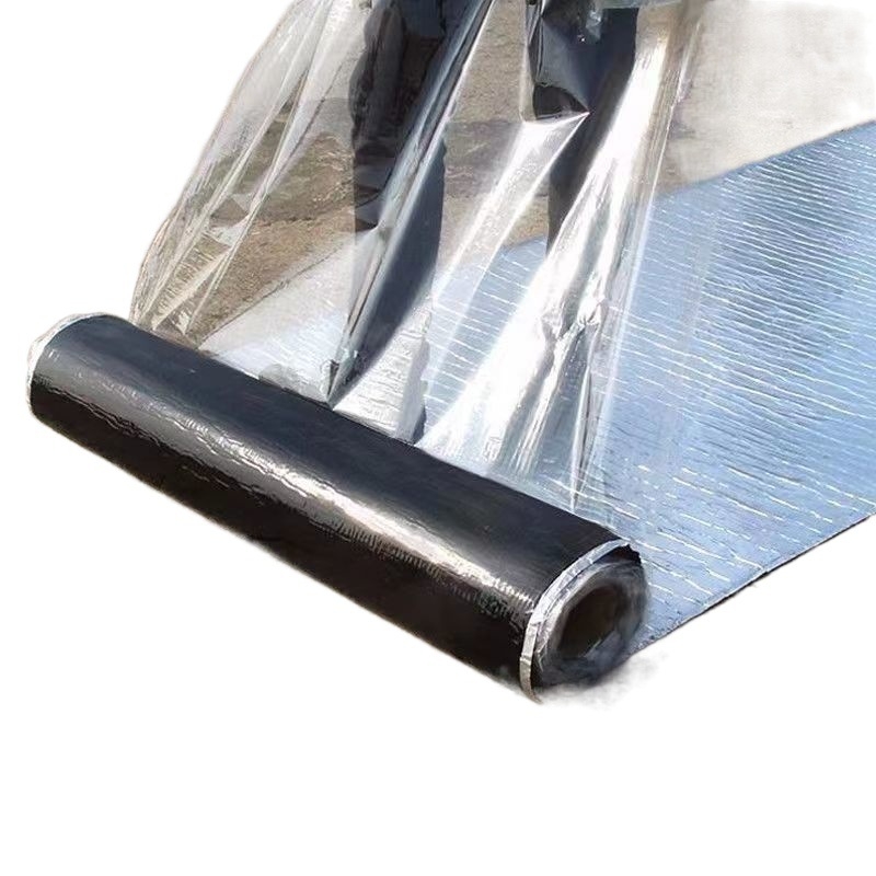 SBS αυτοκόλλητο ρολό υλικό για επισκευή διαρροών – παχύ φελτ ύφασμα, ταινία για ασφάλτινο στέγασμα, PE υλικό, αδιάβροχο, ανθεκτικό στην υγρασία