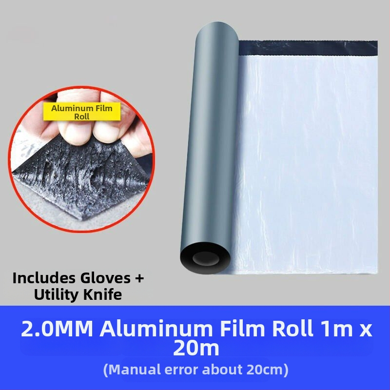 SBS αυτοκόλλητο ρολό υλικό για επισκευή διαρροών – παχύ φελτ ύφασμα, ταινία για ασφάλτινο στέγασμα, PE υλικό, αδιάβροχο, ανθεκτικό στην υγρασία