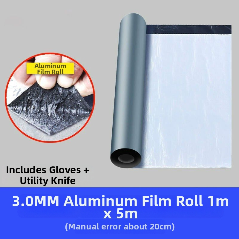 SBS αυτοκόλλητο ρολό υλικό για επισκευή διαρροών – παχύ φελτ ύφασμα, ταινία για ασφάλτινο στέγασμα, PE υλικό, αδιάβροχο, ανθεκτικό στην υγρασία