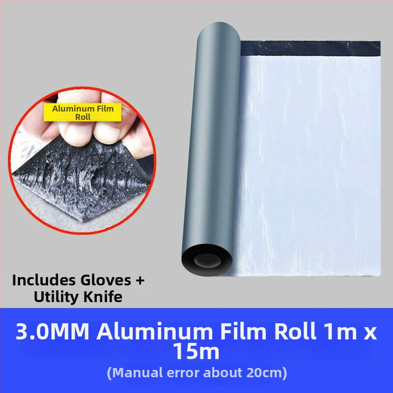 SBS αυτοκόλλητο ρολό υλικό για επισκευή διαρροών – παχύ φελτ ύφασμα, ταινία για ασφάλτινο στέγασμα, PE υλικό, αδιάβροχο, ανθεκτικό στην υγρασία