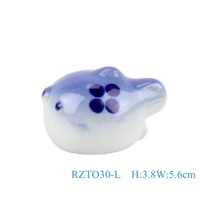 Κεραμικά διακοσμητικά ενυδρείου: φιγούρες βατράχων και παπιών, μοντέρνο και απλό στυλ