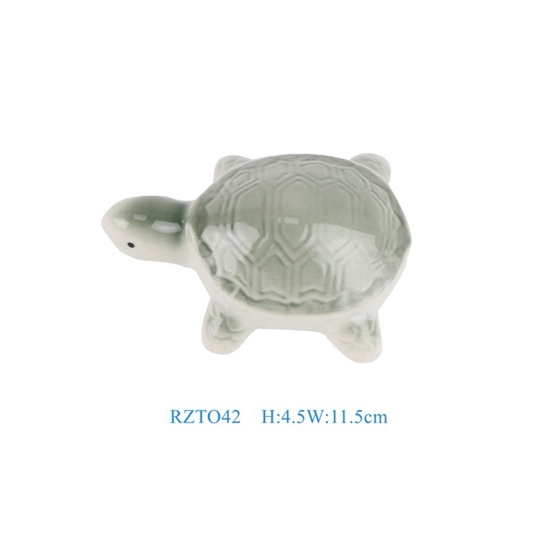 Κεραμικά διακοσμητικά ενυδρείου: φιγούρες βατράχων και παπιών, μοντέρνο και απλό στυλ