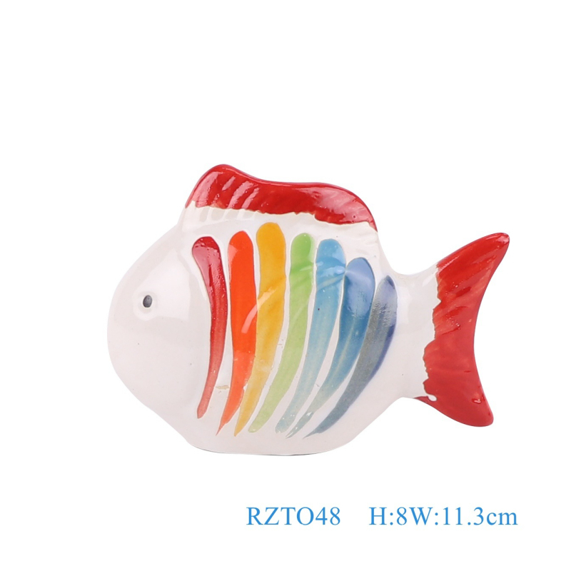 Κεραμικά διακοσμητικά ενυδρείου: φιγούρες βατράχων και παπιών, μοντέρνο και απλό στυλ