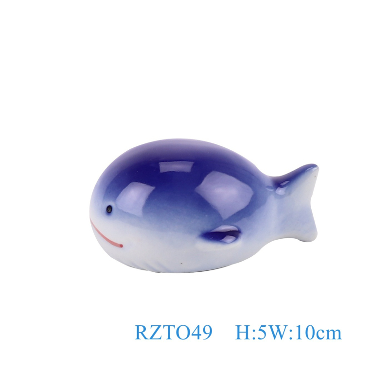 Κεραμικά διακοσμητικά ενυδρείου: φιγούρες βατράχων και παπιών, μοντέρνο και απλό στυλ