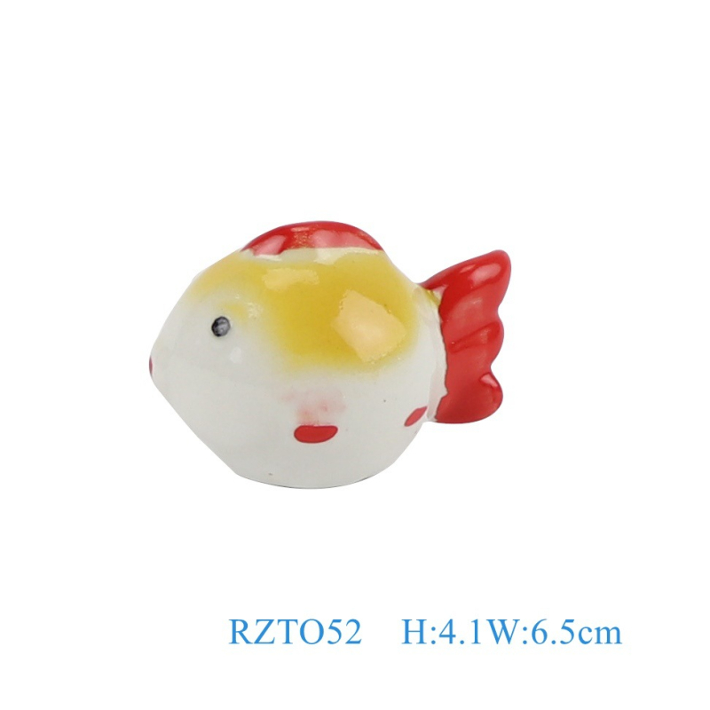 Κεραμικά διακοσμητικά ενυδρείου: φιγούρες βατράχων και παπιών, μοντέρνο και απλό στυλ